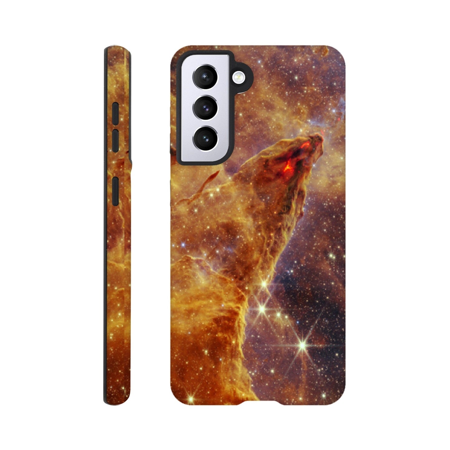 NASA - Phone Case Tough - 9. Pillars of Creation (NIRCam Image) - James Webb Space Telescope Phone Case TP Aviation Art Galaxy S21 