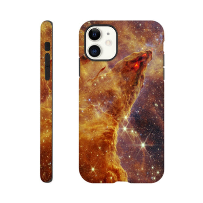 NASA - Phone Case Tough - 9. Pillars of Creation (NIRCam Image) - James Webb Space Telescope Phone Case TP Aviation Art iPhone 11 