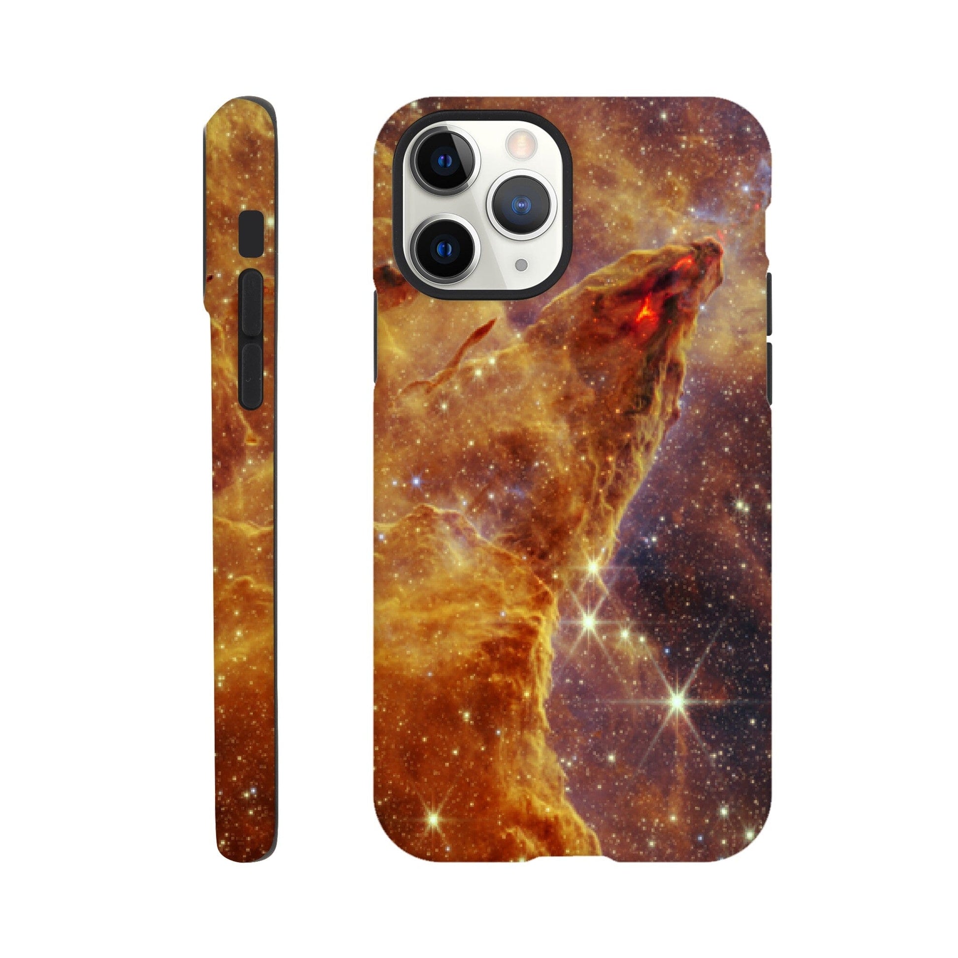 NASA - Phone Case Tough - 9. Pillars of Creation (NIRCam Image) - James Webb Space Telescope Phone Case TP Aviation Art iPhone 11 Pro 