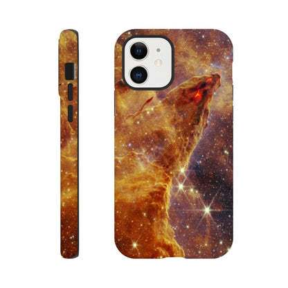 NASA - Phone Case Tough - 9. Pillars of Creation (NIRCam Image) - James Webb Space Telescope Phone Case TP Aviation Art iPhone 12 