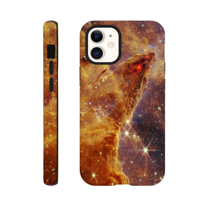 NASA - Phone Case Tough - 9. Pillars of Creation (NIRCam Image) - James Webb Space Telescope Phone Case TP Aviation Art iPhone 12 Mini 
