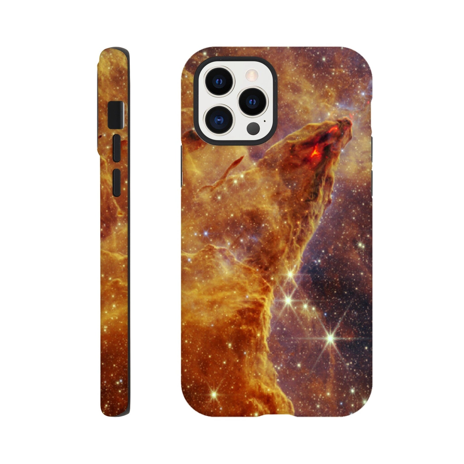 NASA - Phone Case Tough - 9. Pillars of Creation (NIRCam Image) - James Webb Space Telescope Phone Case TP Aviation Art iPhone 12 Pro 
