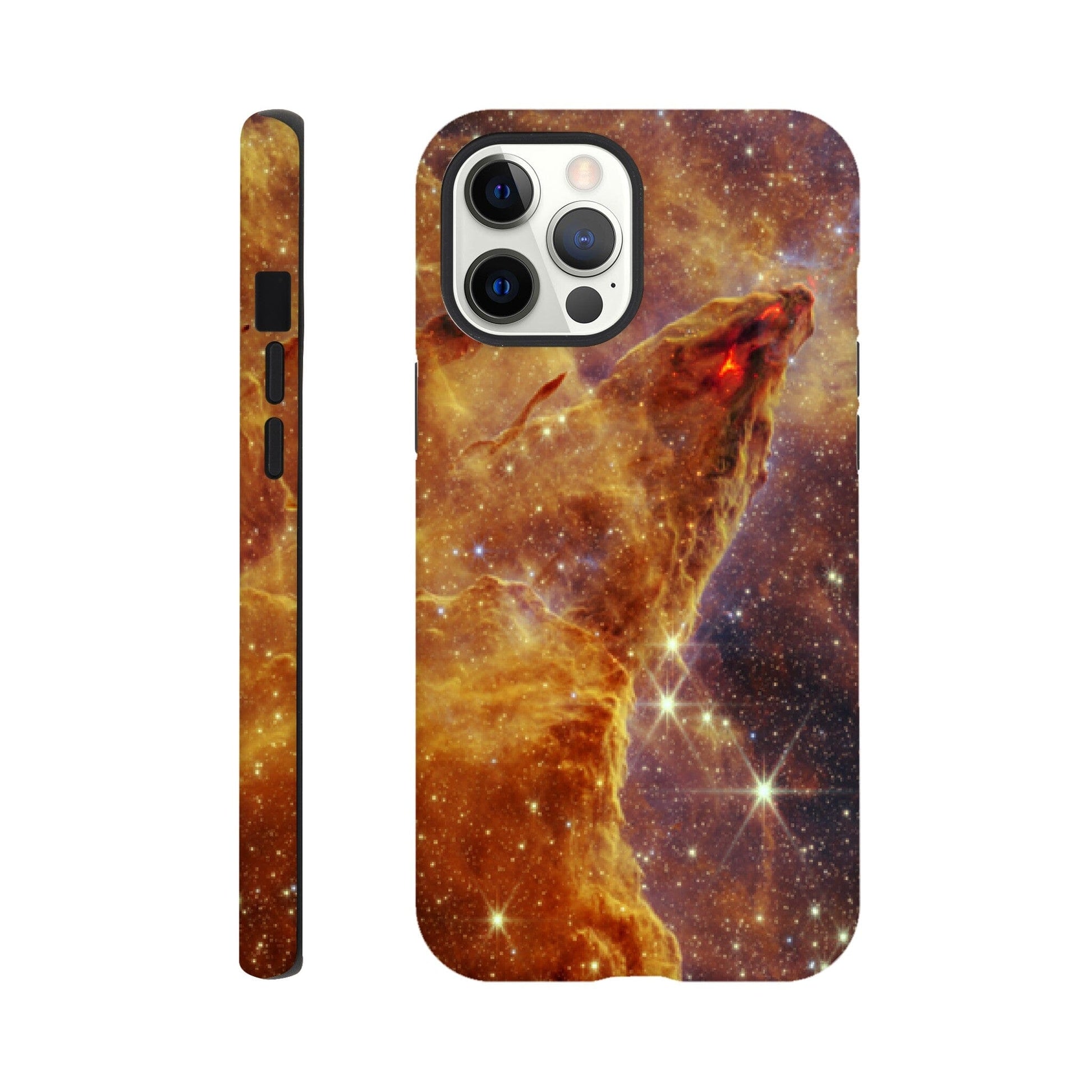 NASA - Phone Case Tough - 9. Pillars of Creation (NIRCam Image) - James Webb Space Telescope Phone Case TP Aviation Art iPhone 12 Pro Max 