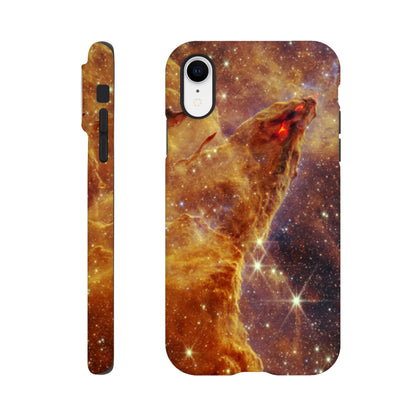 NASA - Phone Case Tough - 9. Pillars of Creation (NIRCam Image) - James Webb Space Telescope Phone Case TP Aviation Art iPhone XR 
