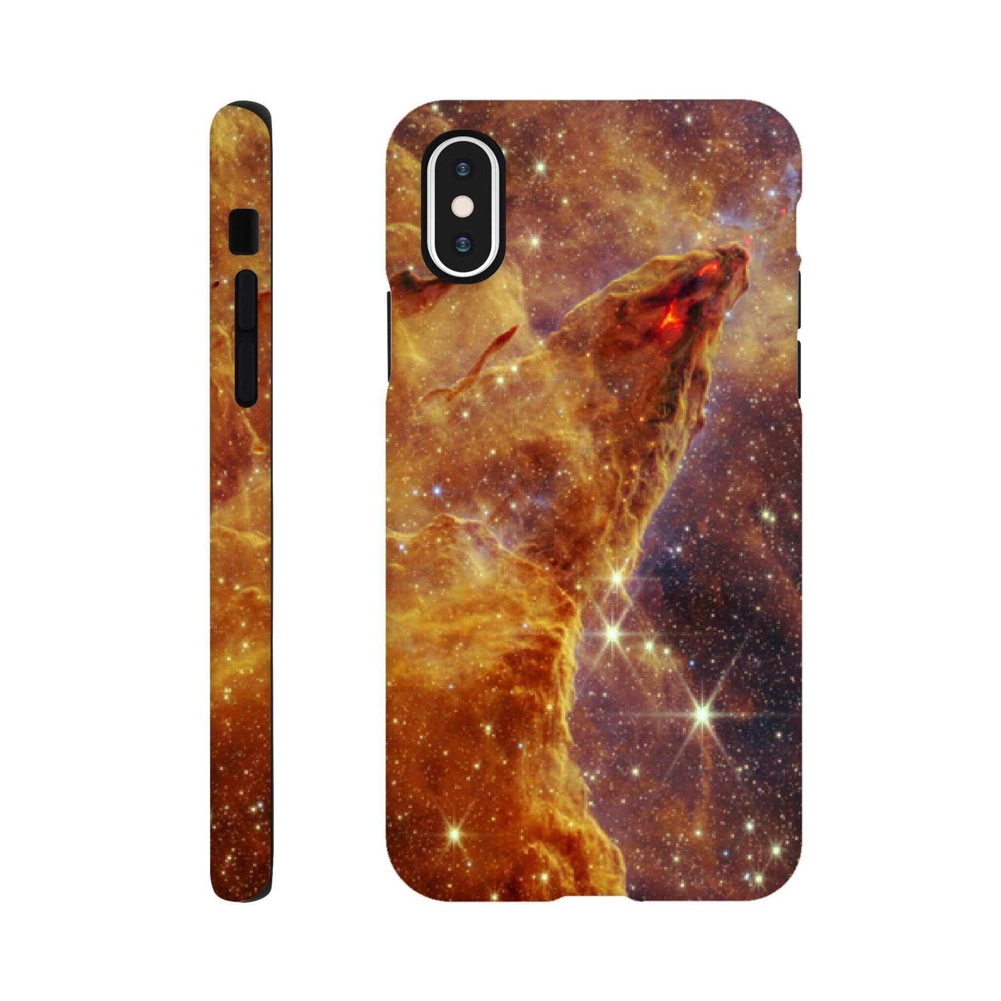 NASA - Phone Case Tough - 9. Pillars of Creation (NIRCam Image) - James Webb Space Telescope Phone Case TP Aviation Art iPhone XS 