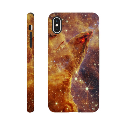 NASA - Phone Case Tough - 9. Pillars of Creation (NIRCam Image) - James Webb Space Telescope Phone Case TP Aviation Art iPhone XS Max 