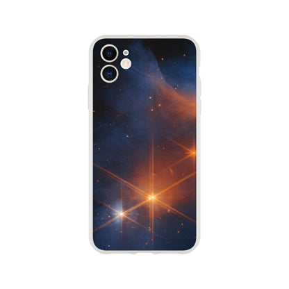 NASA - Phone Flexi case - 15. Chamaeleon I Molecular Cloud (NIRCam Image) - James Webb Space Telescope Phone Case TP Aviation Art iPhone 11 
