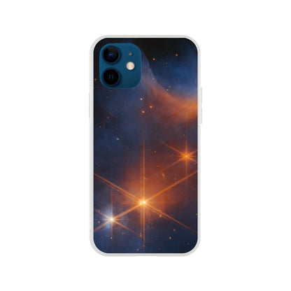 NASA - Phone Flexi case - 15. Chamaeleon I Molecular Cloud (NIRCam Image) - James Webb Space Telescope Phone Case TP Aviation Art iPhone 12 