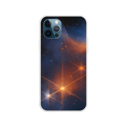 NASA - Phone Flexi case - 15. Chamaeleon I Molecular Cloud (NIRCam Image) - James Webb Space Telescope Phone Case TP Aviation Art iPhone 12 Pro 