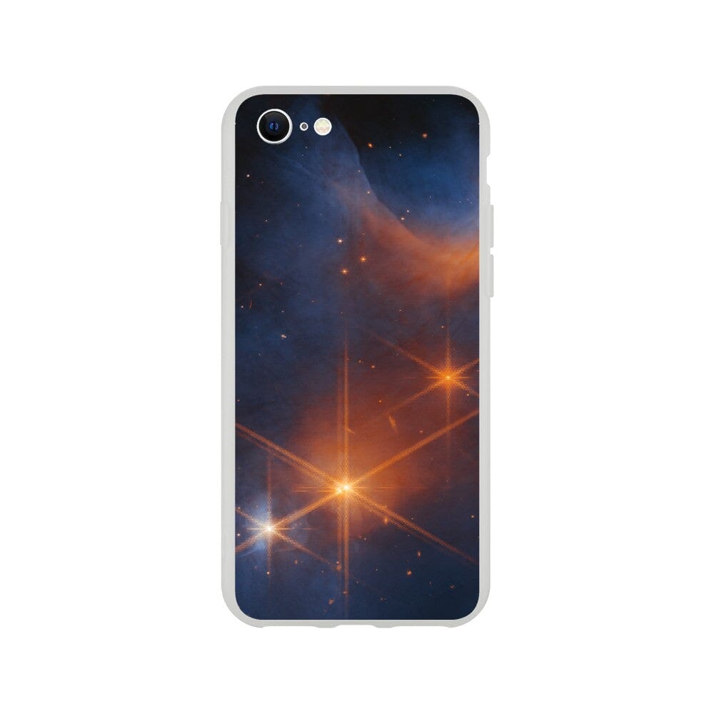 NASA - Phone Flexi case - 15. Chamaeleon I Molecular Cloud (NIRCam Image) - James Webb Space Telescope Phone Case TP Aviation Art iPhone 8 