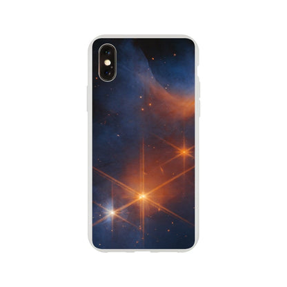 NASA - Phone Flexi case - 15. Chamaeleon I Molecular Cloud (NIRCam Image) - James Webb Space Telescope Phone Case TP Aviation Art iPhone XS 