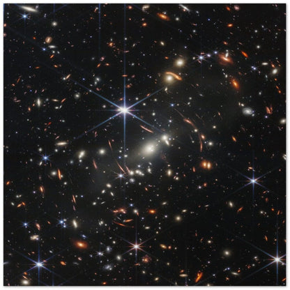NASA - Poster - 1. Webb's First Deep Field (NIRCam Image) - James Webb Space Telescope Poster Only TP Aviation Art 