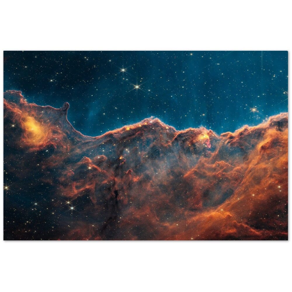 NASA - Poster - 13. Carina Nebula Jets (NIRCam Image) - James Webb Space Telescope Poster Only TP Aviation Art 40x60 cm / 16x24″ 