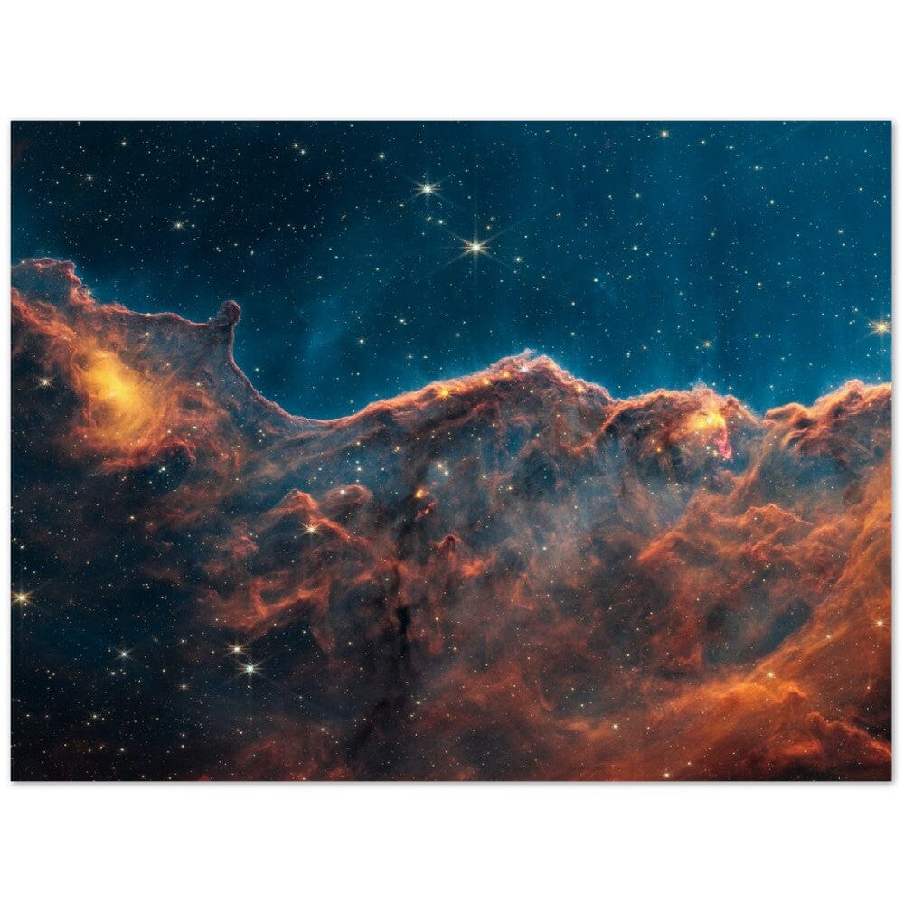 NASA - Poster - 13. Carina Nebula Jets (NIRCam Image) - James Webb Space Telescope Poster Only TP Aviation Art 45x60 cm / 18x24″ 