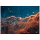 NASA - Poster - 13. Carina Nebula Jets (NIRCam Image) - James Webb Space Telescope Poster Only TP Aviation Art 50x70 cm / 20x28″ 