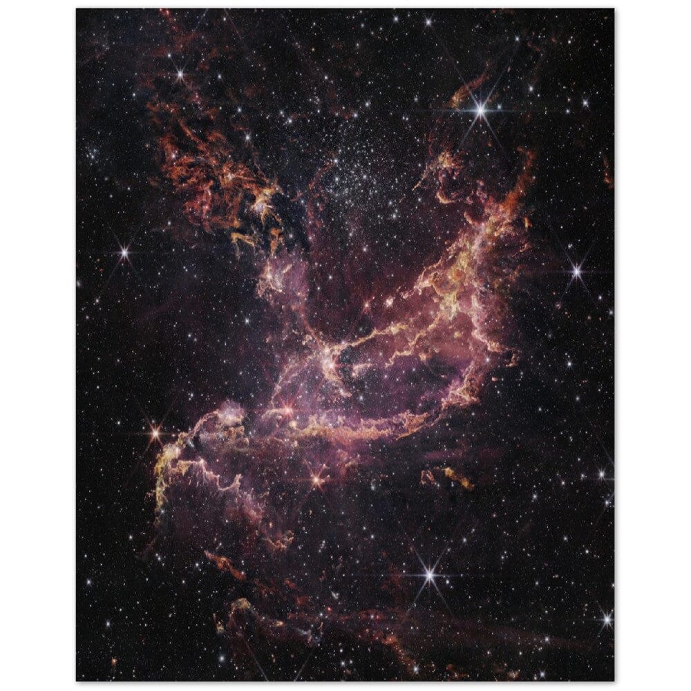 NASA - Poster - 14. NGC 346 (NIRCam Image) - James Webb Space Telescope Poster Only TP Aviation Art 40x50 cm / 16x20″ 