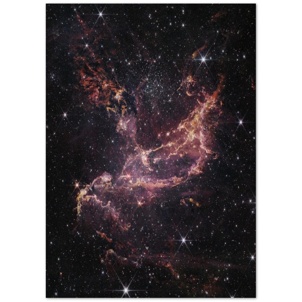 NASA - Poster - 14. NGC 346 (NIRCam Image) - James Webb Space Telescope Poster Only TP Aviation Art 