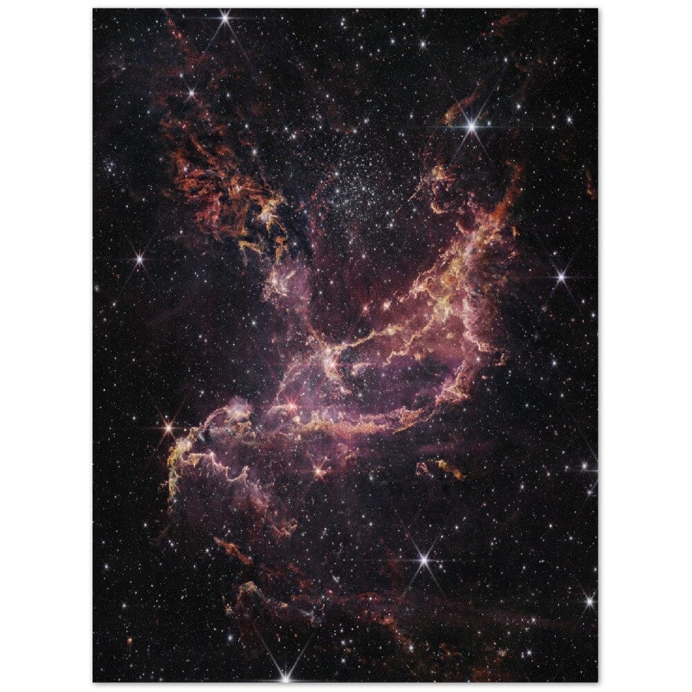 NASA - Poster - 14. NGC 346 (NIRCam Image) - James Webb Space Telescope Poster Only TP Aviation Art 60x80 cm / 24x32″ 