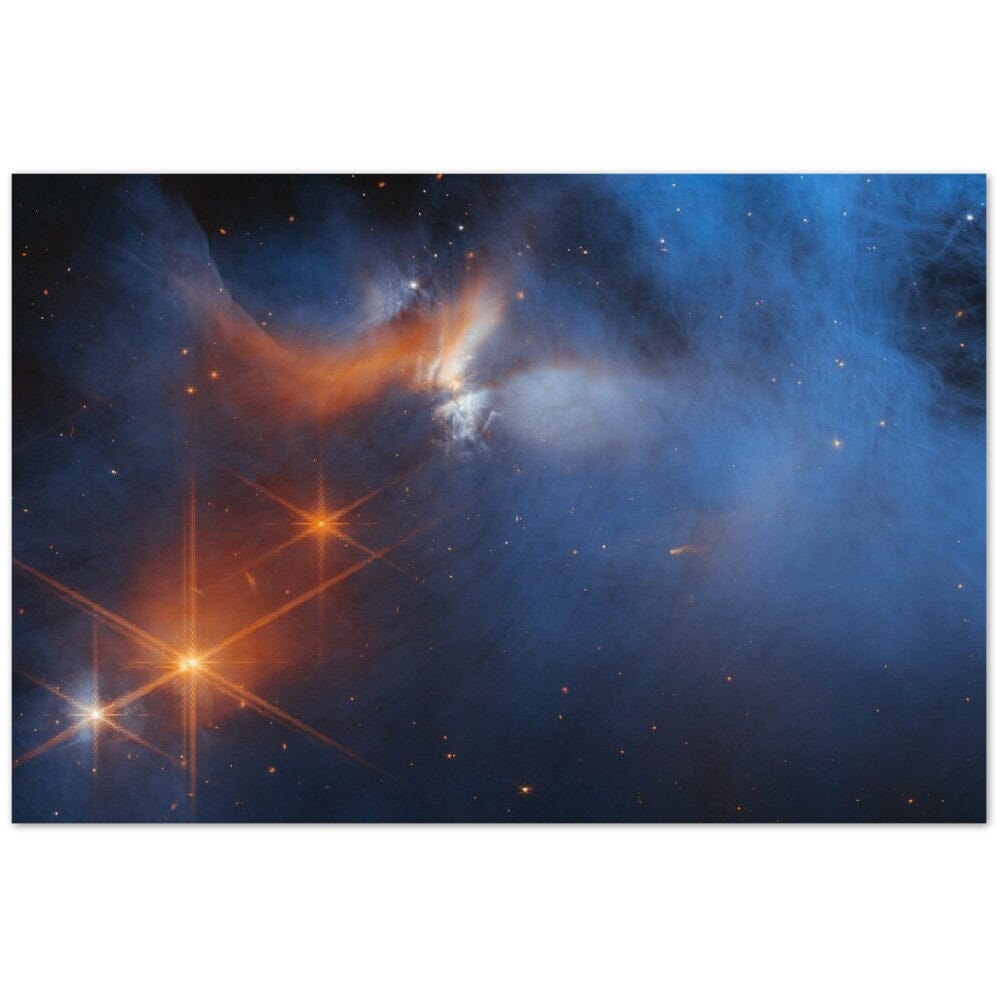 NASA - Poster - 15. Chamaeleon I Molecular Cloud (NIRCam Image) - James Webb Space Telescope Poster Only TP Aviation Art 40x60 cm / 16x24″ 