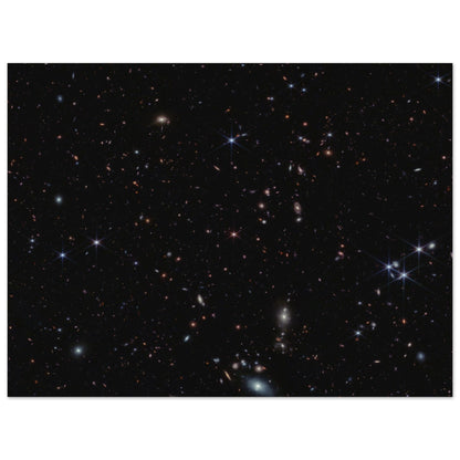 NASA - Poster - 18. Quasar J0100+2802 (NIRCam Image) - James Webb Space Telescope Poster Only TP Aviation Art 45x60 cm / 18x24″ 
