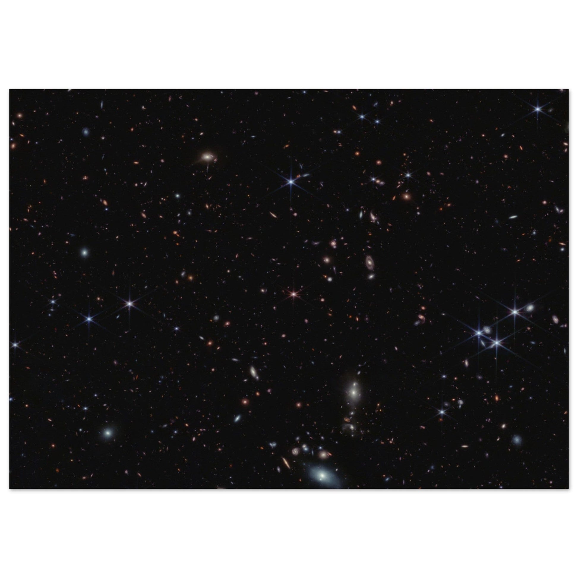 NASA - Poster - 18. Quasar J0100+2802 (NIRCam Image) - James Webb Space Telescope Poster Only TP Aviation Art 50x70 cm / 20x28″ 