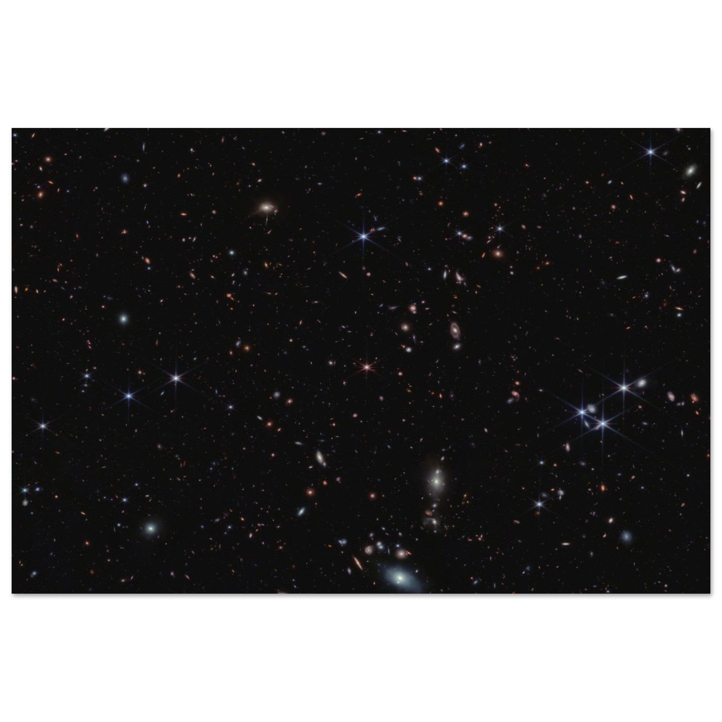 NASA - Poster - 18. Quasar J0100+2802 (NIRCam Image) - James Webb Space Telescope Poster Only TP Aviation Art 60x90 cm / 24x36″ 