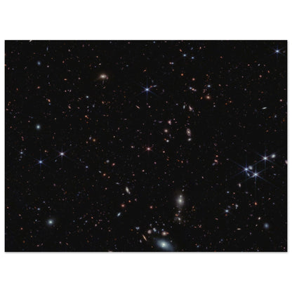 NASA - Poster - 18. Quasar J0100+2802 (NIRCam Image) - James Webb Space Telescope Poster Only TP Aviation Art 75x100 cm / 30x40″ 