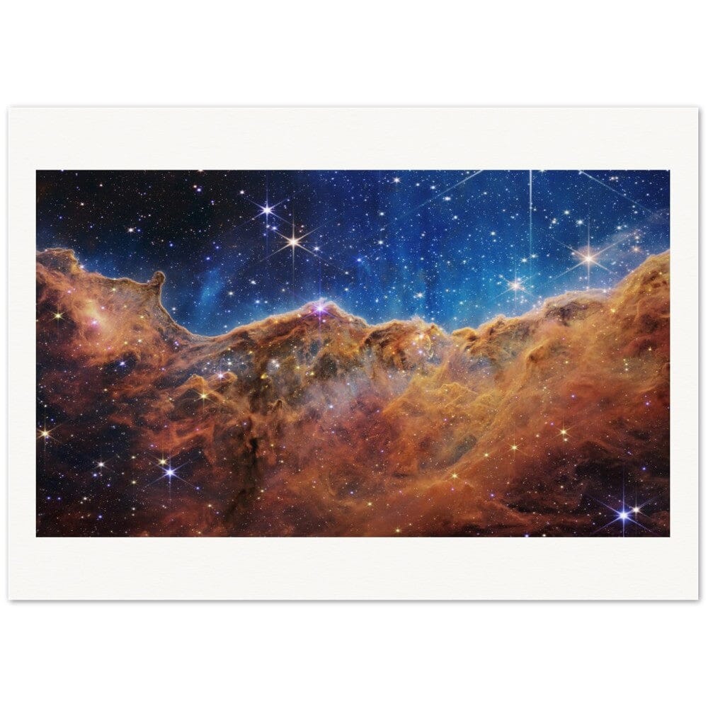 Cosmic Cliffs in the Carina outlets Nebula (NIRCam Image) Acrylic Prints