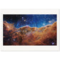 NASA - Poster - 5a. Cosmic Cliffs in the Carina Nebula (NIRCam Image) - James Webb Space Telescope Poster Only TP Aviation Art 50x70 cm / 20x28″ 