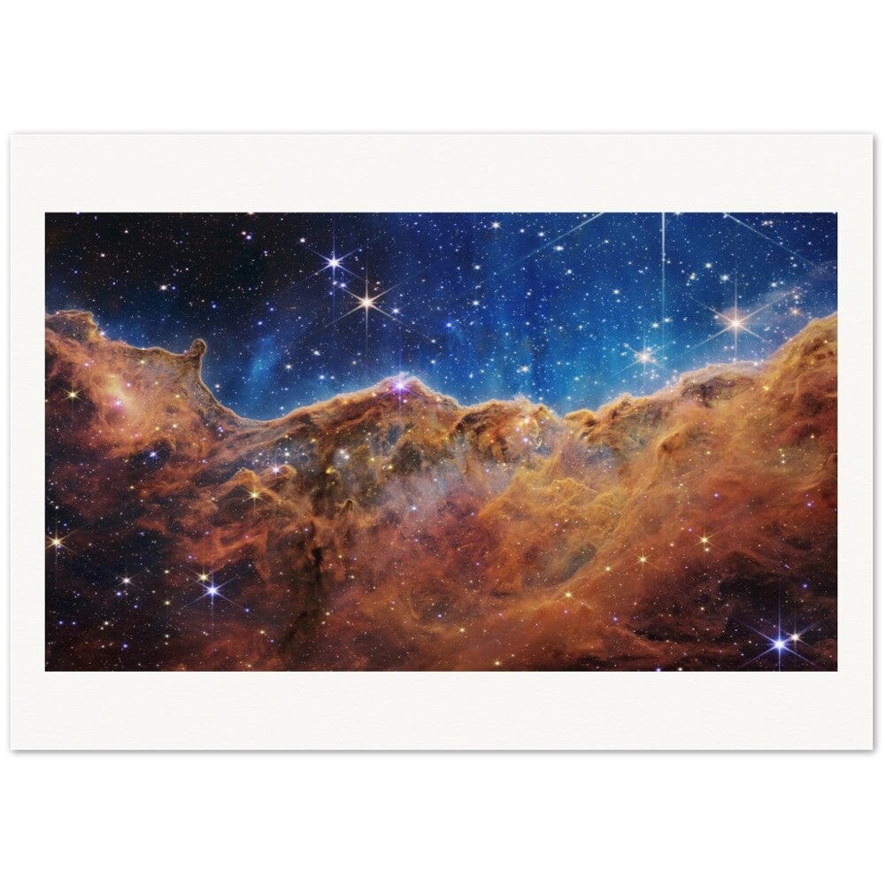 NASA - Poster - 5a. Cosmic Cliffs in the Carina Nebula (NIRCam Image) - James Webb Space Telescope Poster Only TP Aviation Art 50x70 cm / 20x28″ 