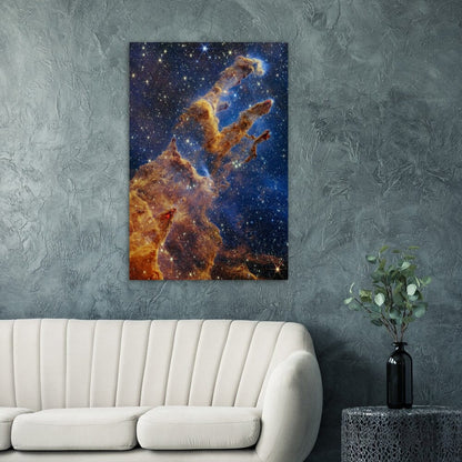 NASA - Poster - 9. Pillars of Creation (NIRCam Image) - James Webb Space Telescope Poster Only TP Aviation Art 