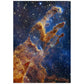 NASA - Poster - 9. Pillars of Creation (NIRCam Image) - James Webb Space Telescope Poster Only TP Aviation Art 70x100 cm / 28x40″ 