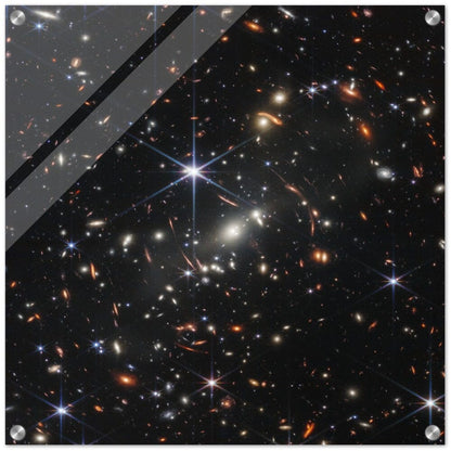 NASA - Poster - Acrylic - 1. Webb's First Deep Field (NIRCam Image) - James Webb Space Telescope Acrylic Print TP Aviation Art 