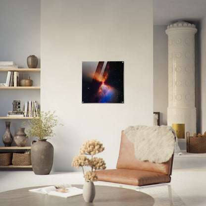 NASA - Poster - Acrylic - 11. L1527 and Protostar (NIRCam Image) - James Webb Space Telescope Acrylic Print TP Aviation Art 