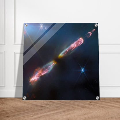 NASA - Poster - Acrylic - 27. HH 211 (NIRCam Image) - James Webb Space Telescope Acrylic Print TP Aviation Art 