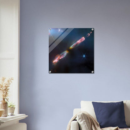 NASA - Poster - Acrylic - 27. HH 211 (NIRCam Image) - James Webb Space Telescope Acrylic Print TP Aviation Art 
