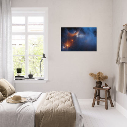 NASA - Poster - Aluminum - 15. Chamaeleon I Molecular Cloud (NIRCam Image) - James Webb Space Telescope Aluminum Print TP Aviation Art 