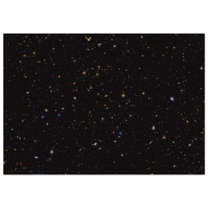 NASA - Poster - Aluminum - 17. JWST Advanced Deep Extragalactic Survey (NIRCam Image) - James Webb Space Telescope Aluminum Print TP Aviation Art 70x100 cm / 28x40″ 