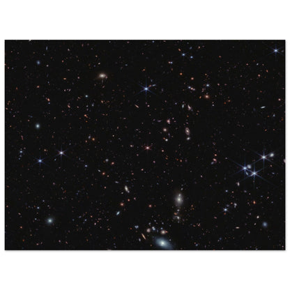 NASA - Poster - Aluminum - 18. Quasar J0100+2802 (NIRCam Image) - James Webb Space Telescope Aluminum Print TP Aviation Art 45x60 cm / 18x24″ 