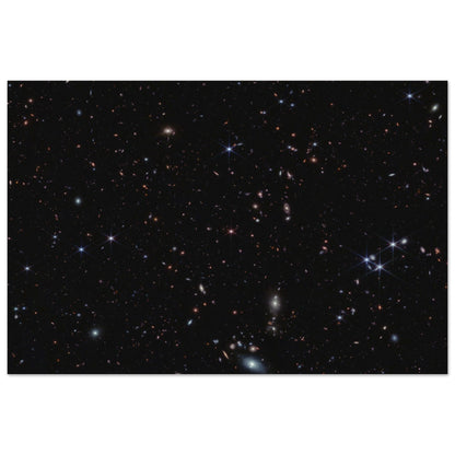 NASA - Poster - Aluminum - 18. Quasar J0100+2802 (NIRCam Image) - James Webb Space Telescope Aluminum Print TP Aviation Art 50x75 cm / 20x30″ 