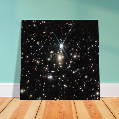 NASA - Poster - Aluminum - 24. Sunrise Arc (NIRCam Image) - James Webb Space Telescope Aluminum Print TP Aviation Art 60x60 cm / 24x24″ 