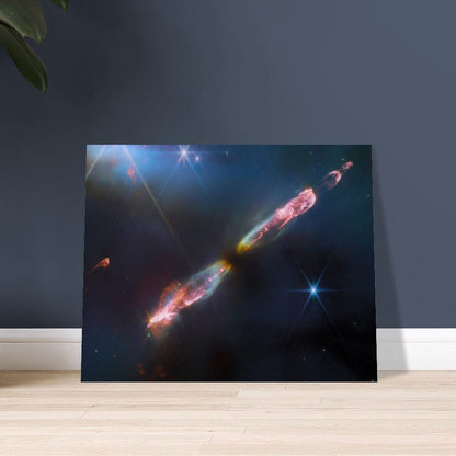 NASA - Poster - Aluminum - 27. HH 211 (NIRCam Image) - James Webb Space Telescope Aluminum Print TP Aviation Art 40x50 cm / 16x20″ 