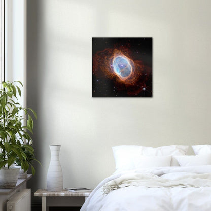 NASA - Poster - Aluminum - 3. Southern Ring Nebula (NIRCam Image) - James Webb Space Telescope Aluminum Print TP Aviation Art 