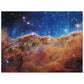 NASA - Poster - Aluminum - 5a. Cosmic Cliffs in the Carina Nebula (NIRCam Image) - James Webb Space Telescope Aluminum Print TP Aviation Art 60x80 cm / 24x32″ 