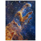 NASA - Poster - Aluminum - 9. Pillars of Creation (NIRCam Image) - James Webb Space Telescope Aluminum Print TP Aviation Art 45x60 cm / 18x24″ 