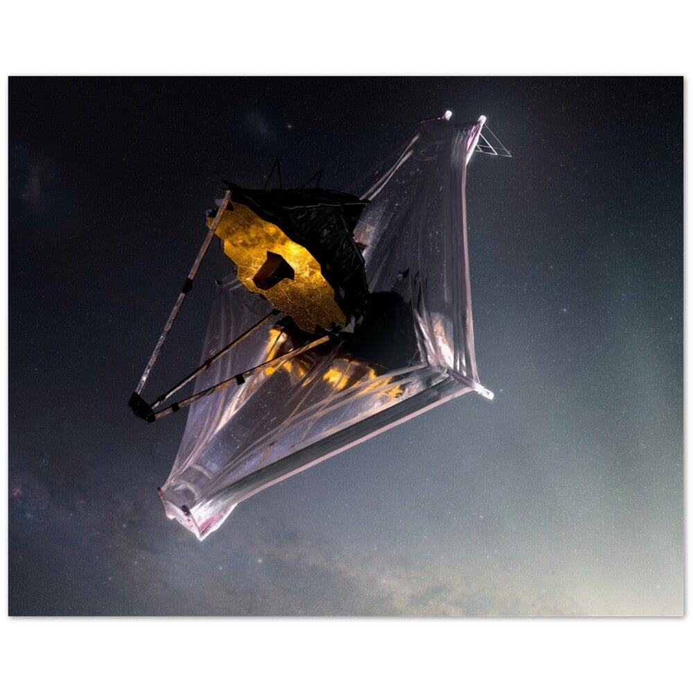 NASA - Poster - James Webb Space Telescope - Artist Conception Poster Only TP Aviation Art 40x50 cm / 16x20″ 