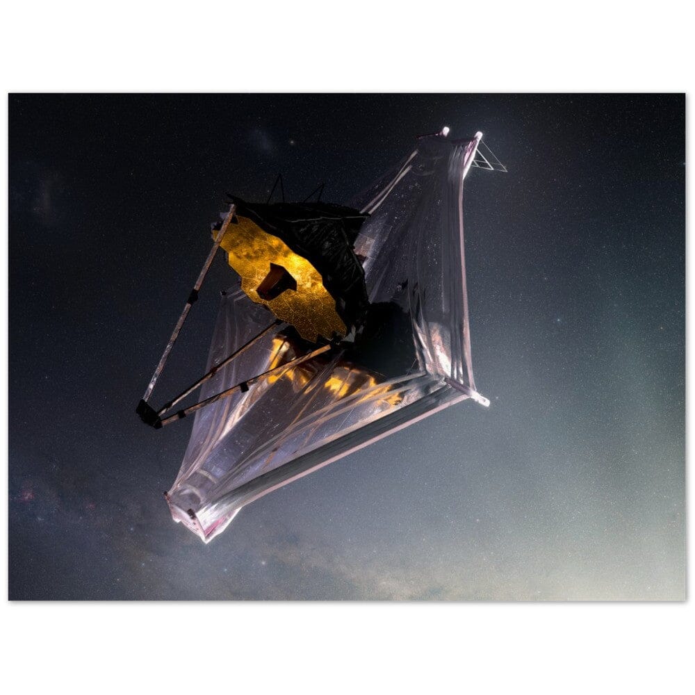 NASA - Poster - James Webb Space Telescope - Artist Conception Poster Only TP Aviation Art 45x60 cm / 18x24″ 