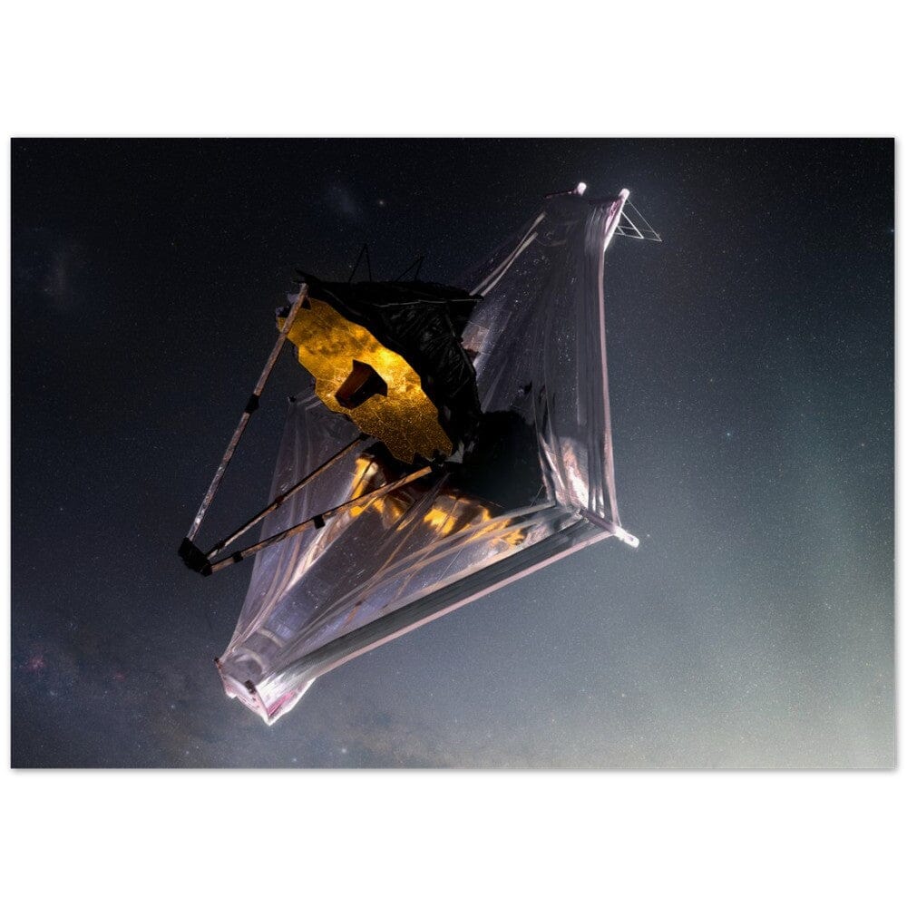 NASA - Poster - James Webb Space Telescope - Artist Conception Poster Only TP Aviation Art 50x70 cm / 20x28″ 