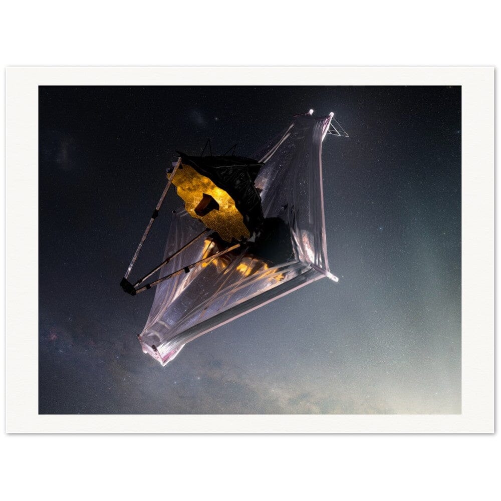 NASA - Poster - James Webb Space Telescope - Artist Conception Poster Only TP Aviation Art 75x100 cm / 30x40″ 