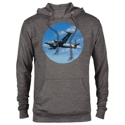 Peter Hoogenberg - Hoodie - Lockheed SP2H Neptune - Premium Unisex Pullover Hoodie TP Aviation Art Charcoal Heather XS 